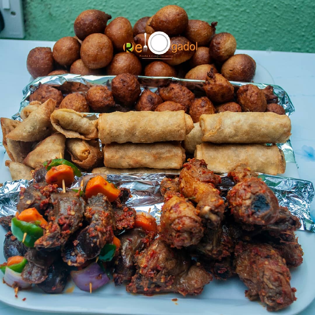 Small chops plater 